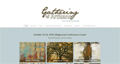Desktop Screenshot of gatheringofartisans.com